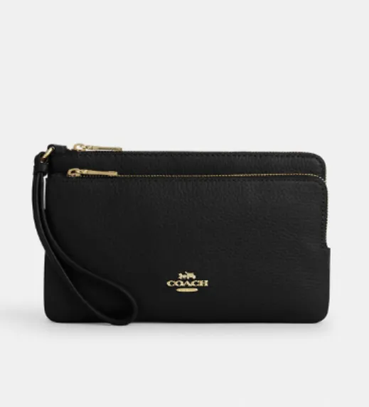 Double Zip Wristlet